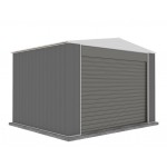 Absco 3030BRK 3.00m x 3.00m x 2.30m Gable Bush Ranger Garden Shed Large Garden Sheds Colorbond Double Door